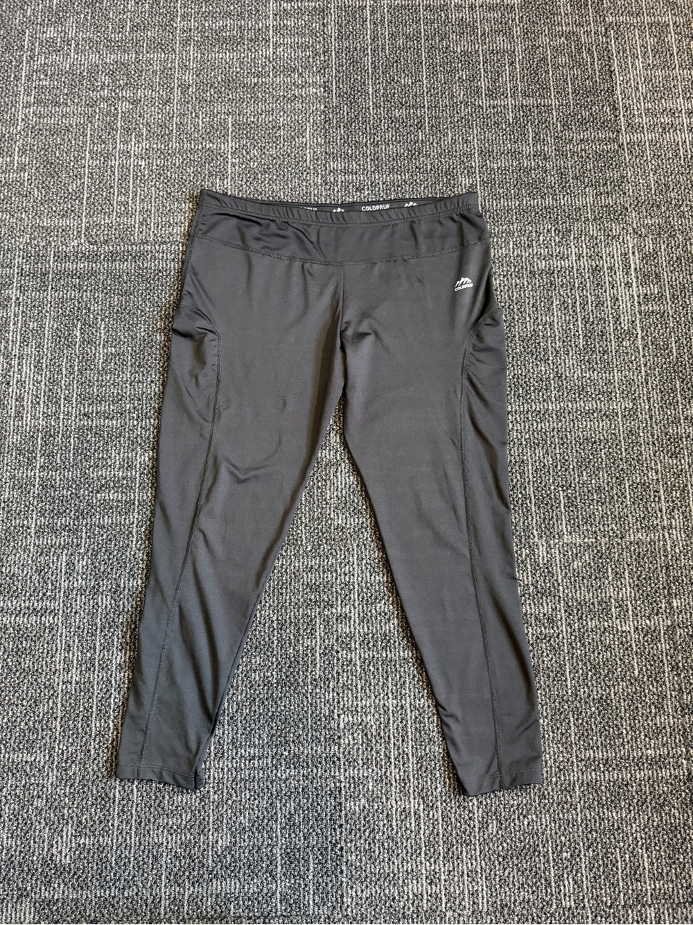 Coldpruf Women's Compression Running Athletic Leggings Tights Black 2XL